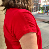 dolman band collar blouse