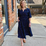 Portofino Midi Dress 3/4 Sleeve