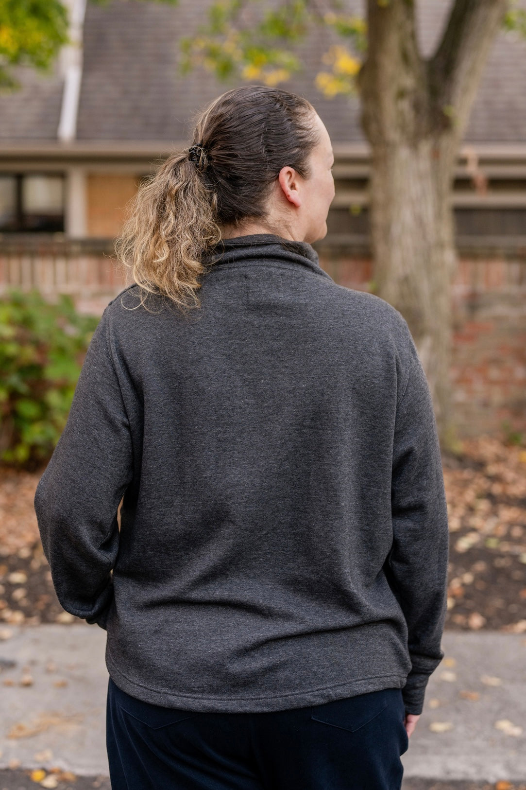 Twist Neck Pull-Over