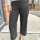 Tweed Front Pocket Pant