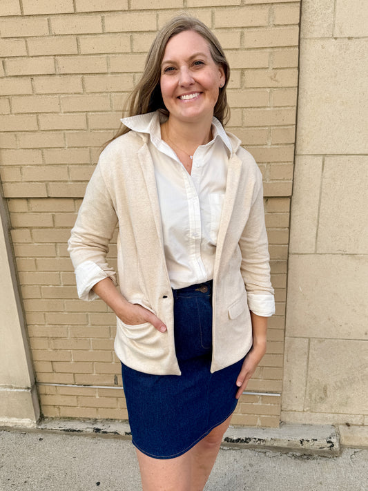 Bella Knit Blazer