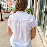 dolman band collar blouse