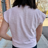 Sleeveless Cotton-Blend Cardigan Sweater