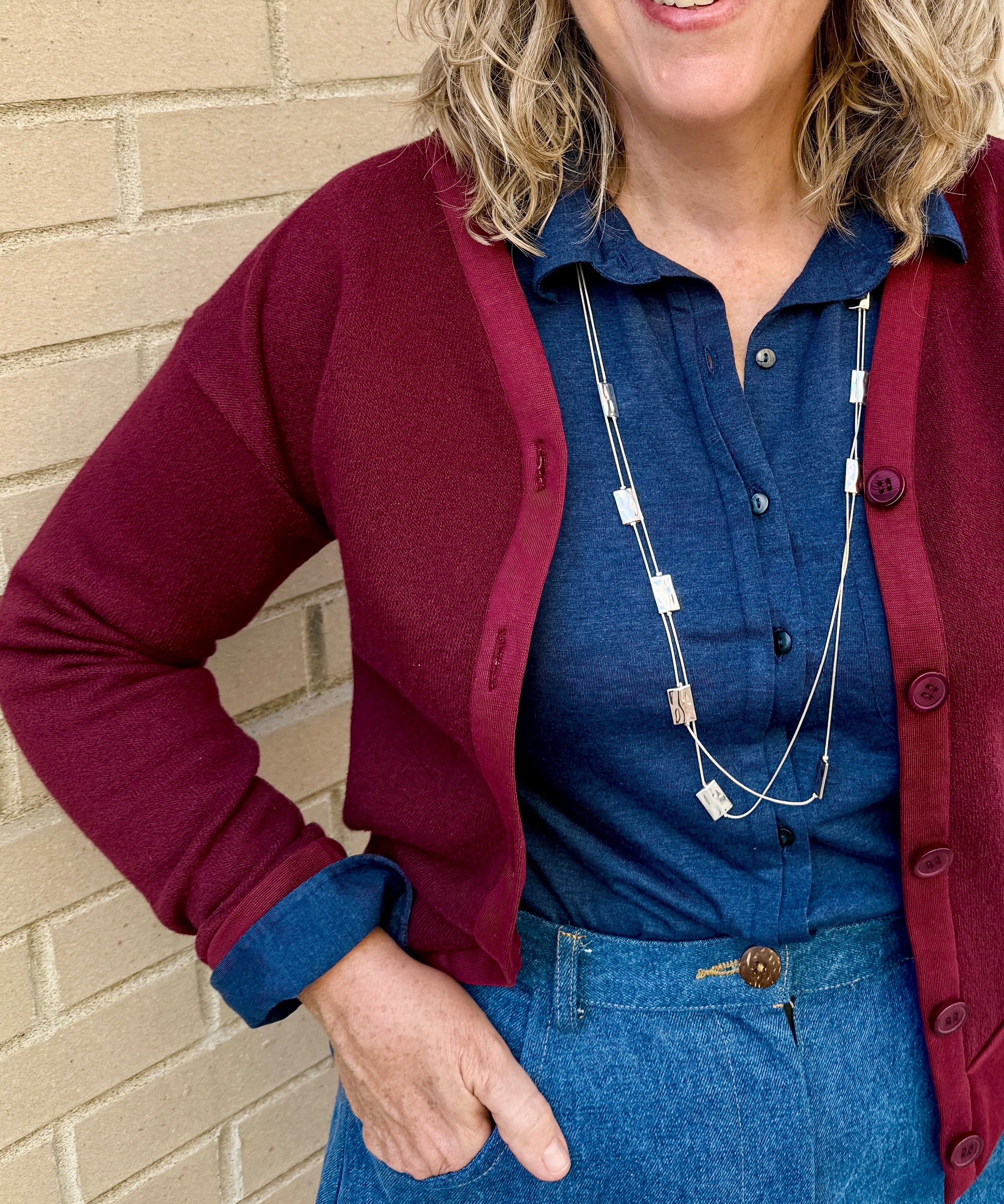 Button Front Cardigan