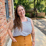 Sleeveless Square Neck Top