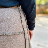 Wool Mini Skirt