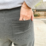 Tweed Front Pocket Pant