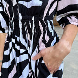 Portofino Midi Dress 3/4 Sleeve