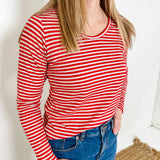 Stripe Knit Top