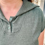 Knit Ribbed Cap Sleeve Top