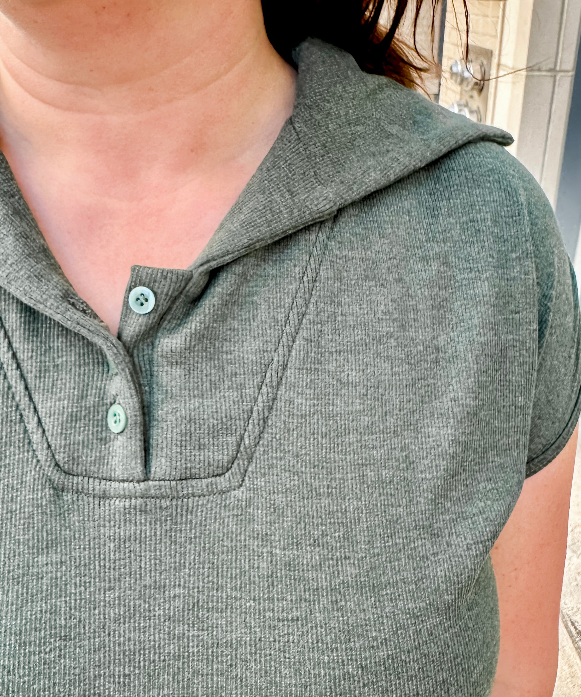 Knit Ribbed Cap Sleeve Top