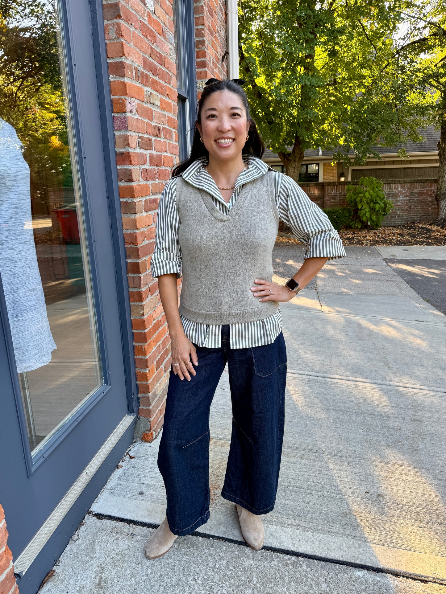 Relaxed Button-Up