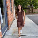 A-Line Knit Shift Dress