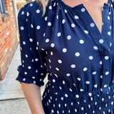 Portofino Midi Dress 3/4 Sleeve