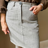 Tweed Mini Skirt