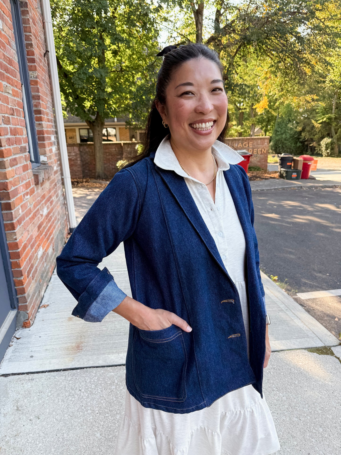 Denim Blazer
