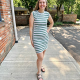 Striped Knit Dress