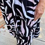 Portofino Midi Dress 3/4 Sleeve