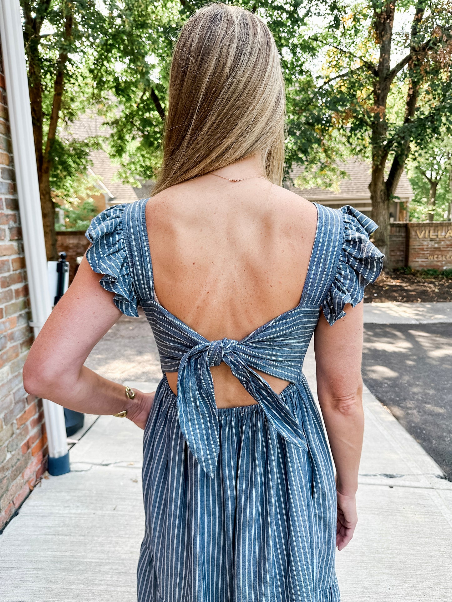 The Parker Tie-Back Dress