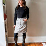 Tweed Mini Skirt