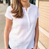 dolman band collar blouse