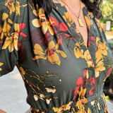 Portofino Midi Dress 3/4 sleeve