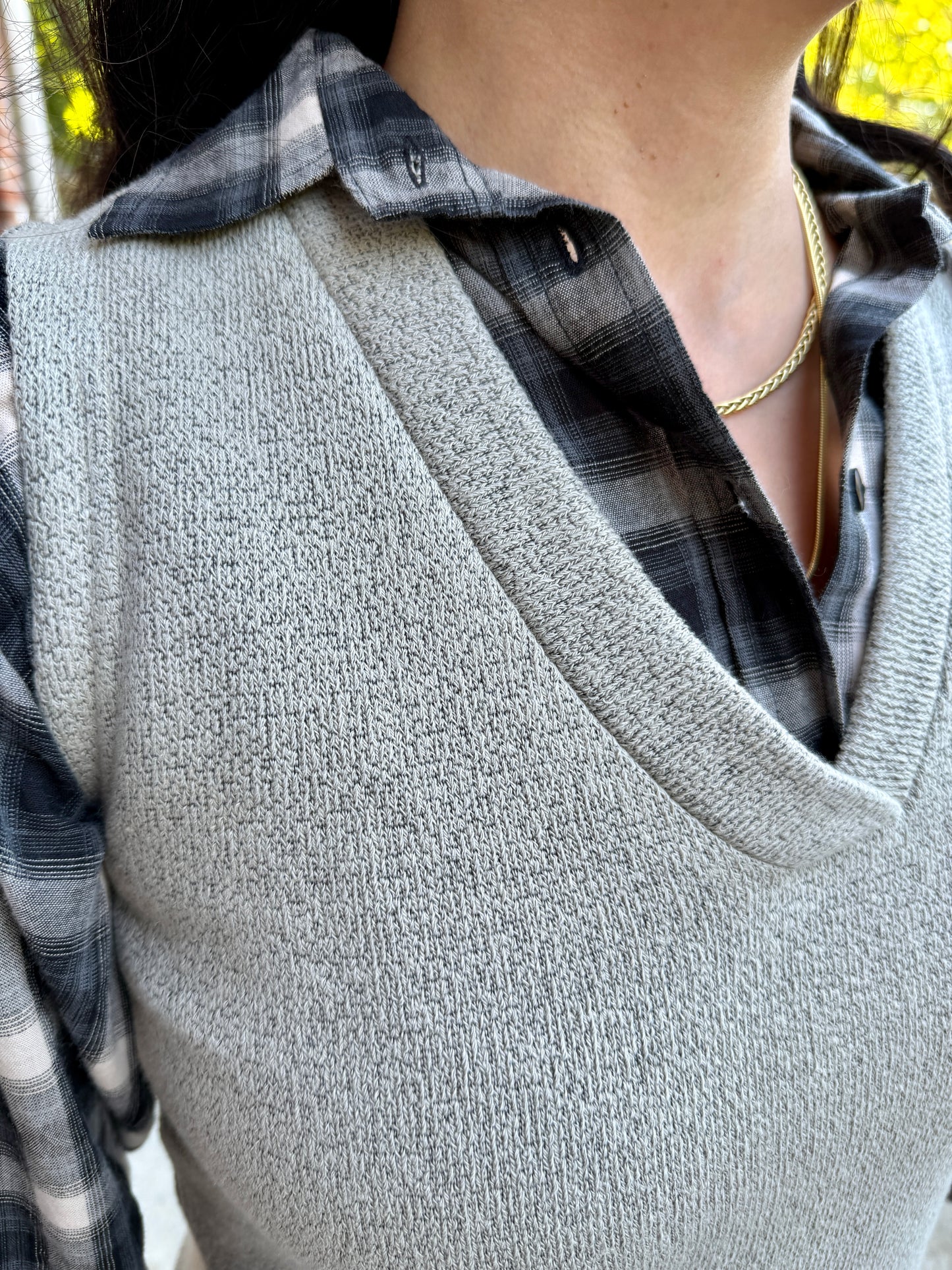 Fleece Vest - oatmeal