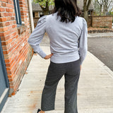 Tweed Front Pocket Pant