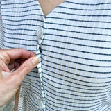 Short Sleeve Button-Front Dress