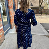 Portofino Midi Dress 3/4 Sleeve