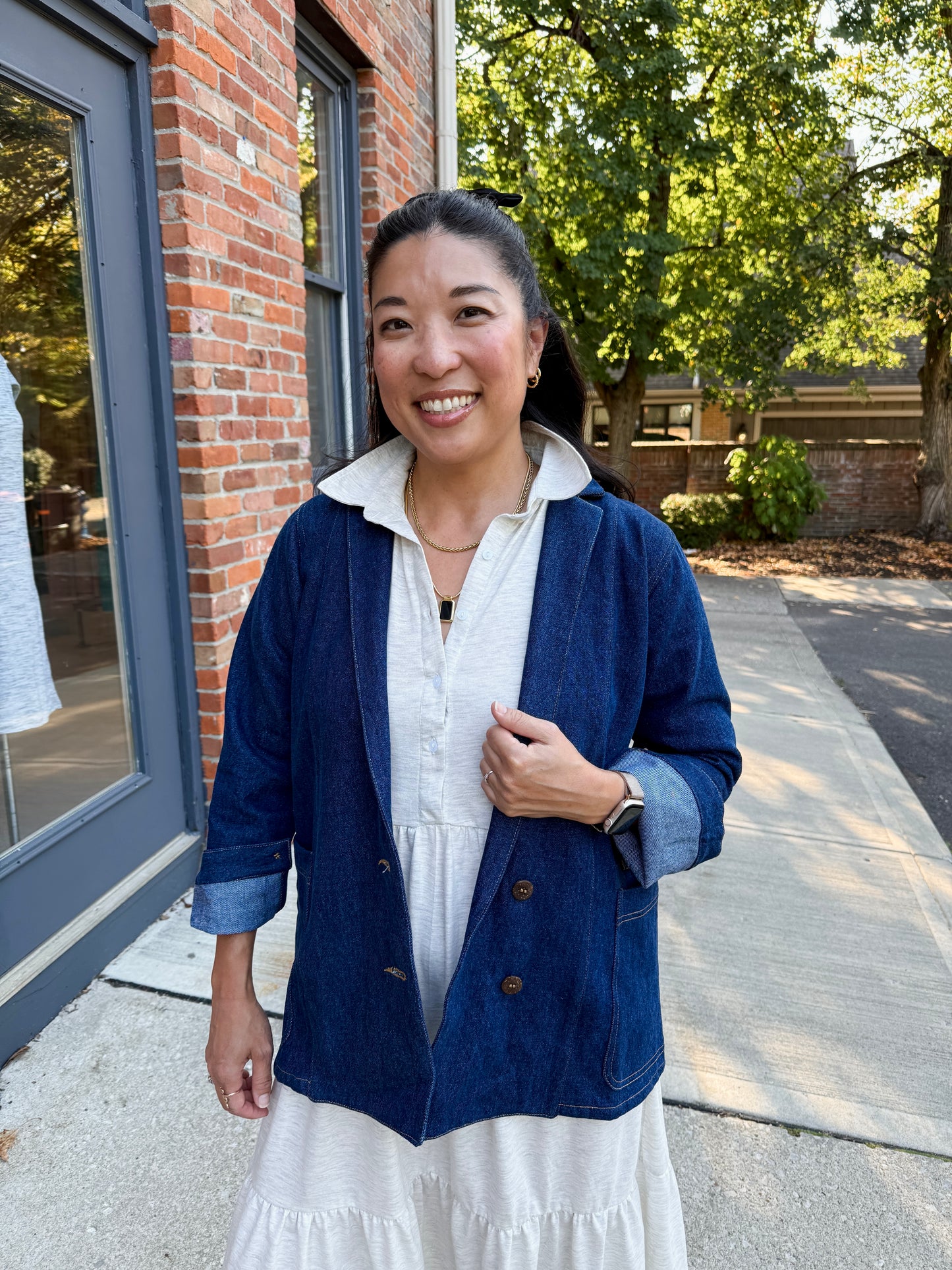 Denim Blazer