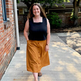 Sleeveless Square Neck Top