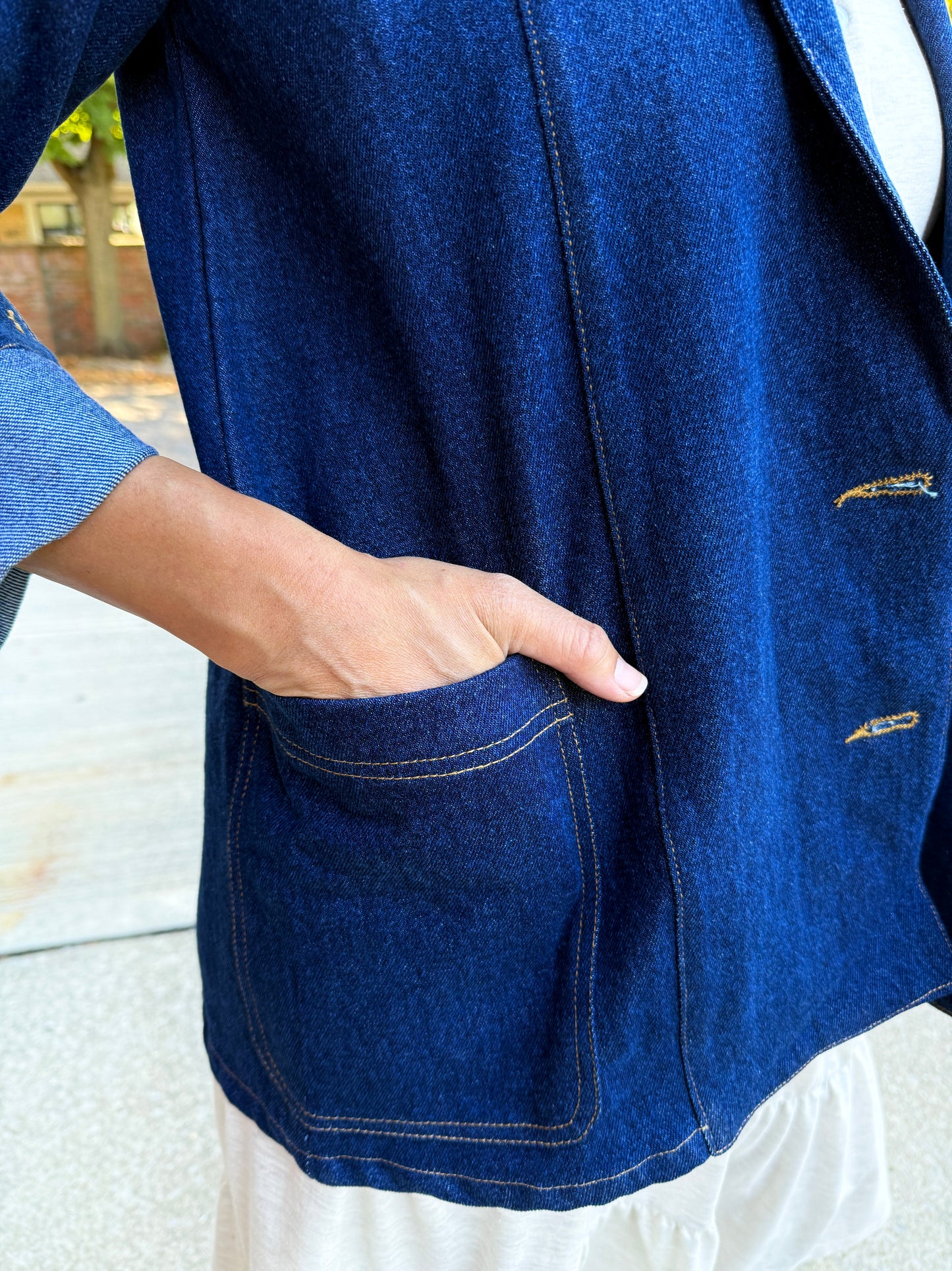 Denim Blazer