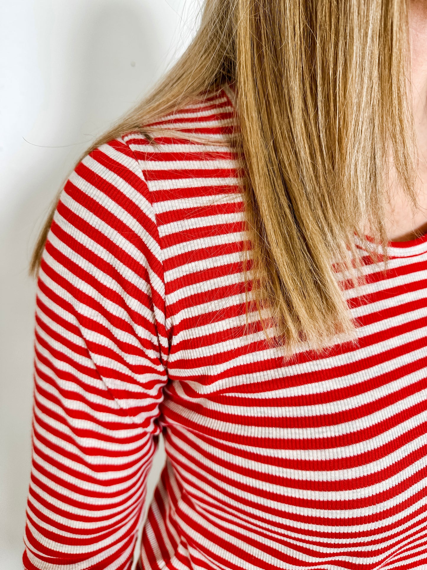 Stripe Knit Top