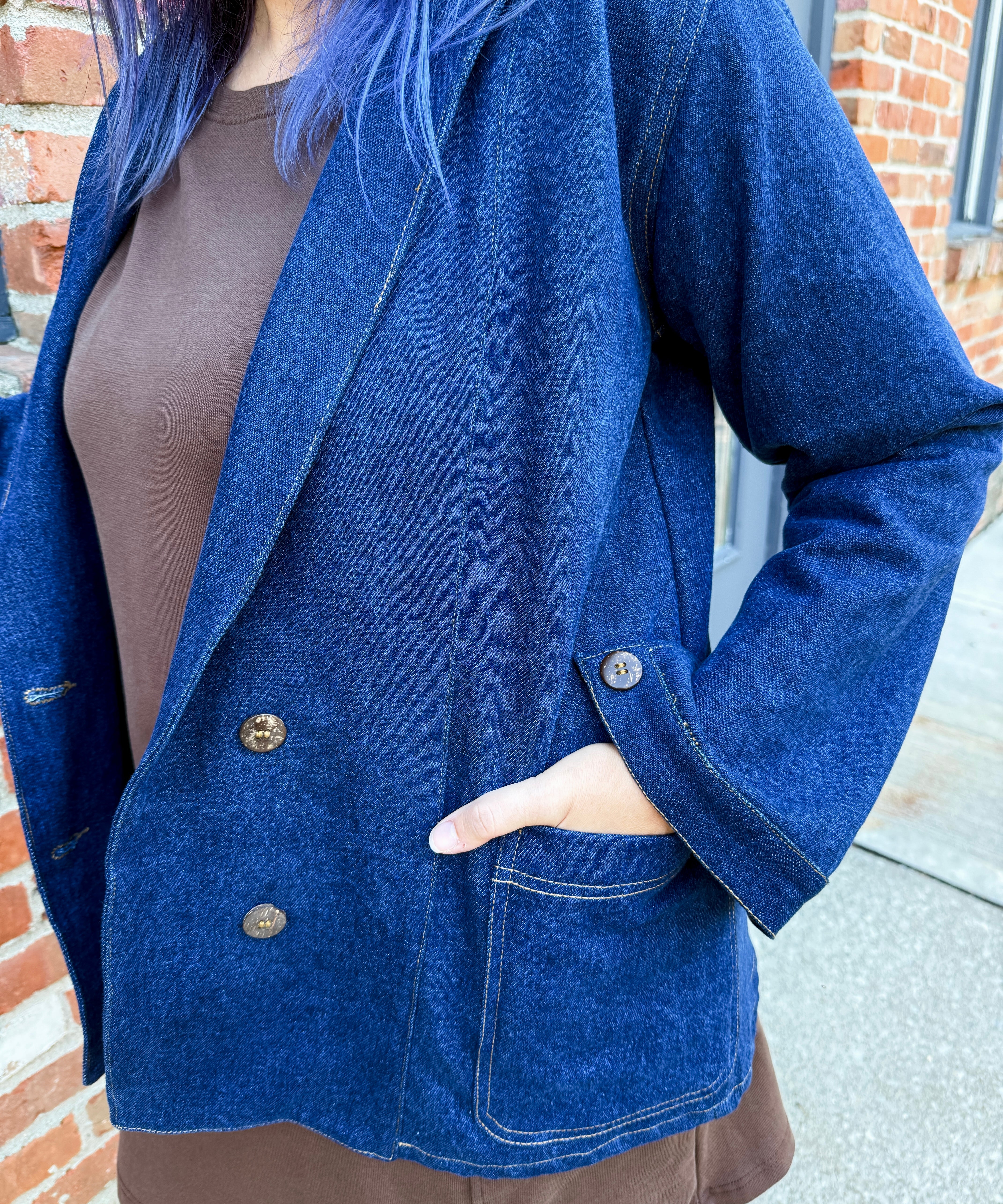 Denim Blazer