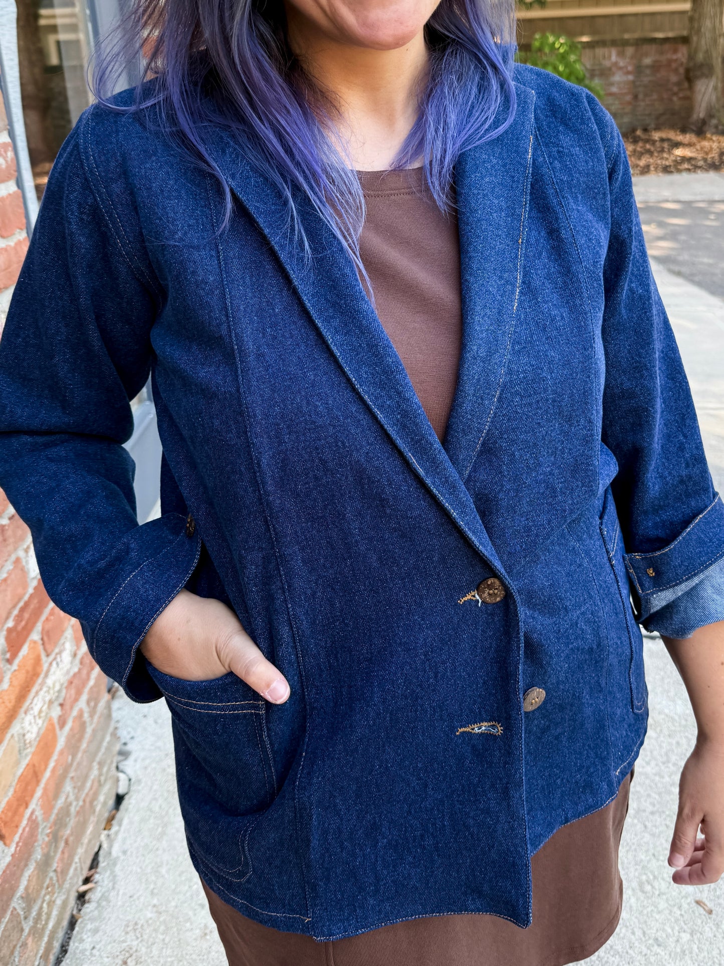 Denim Blazer