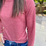 Long Sleeve Raglan Knit Top