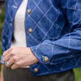 Quilted Jacket - Denim