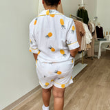 Pajama Shorts Set