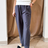 Pull-On Linen Pant