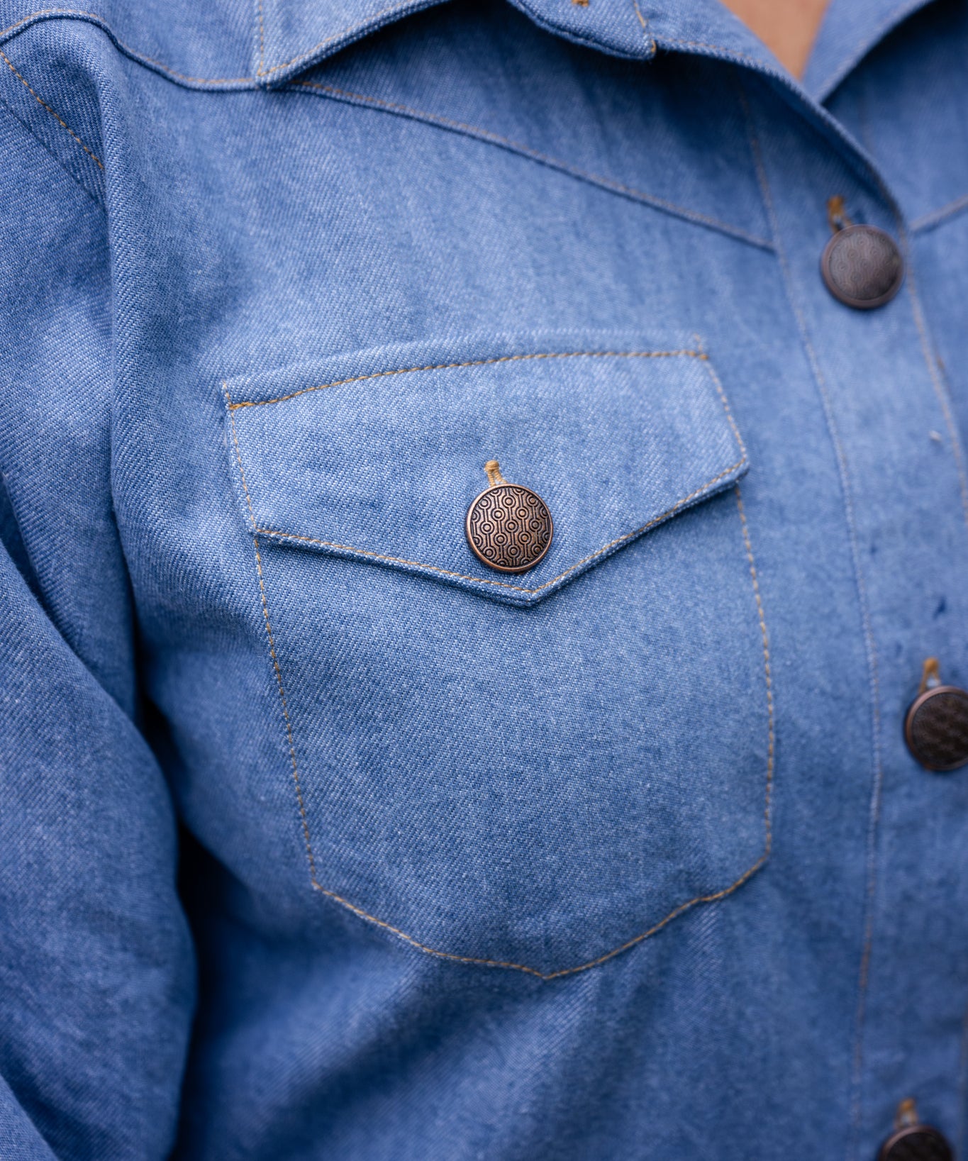 Denim Shirt Dress