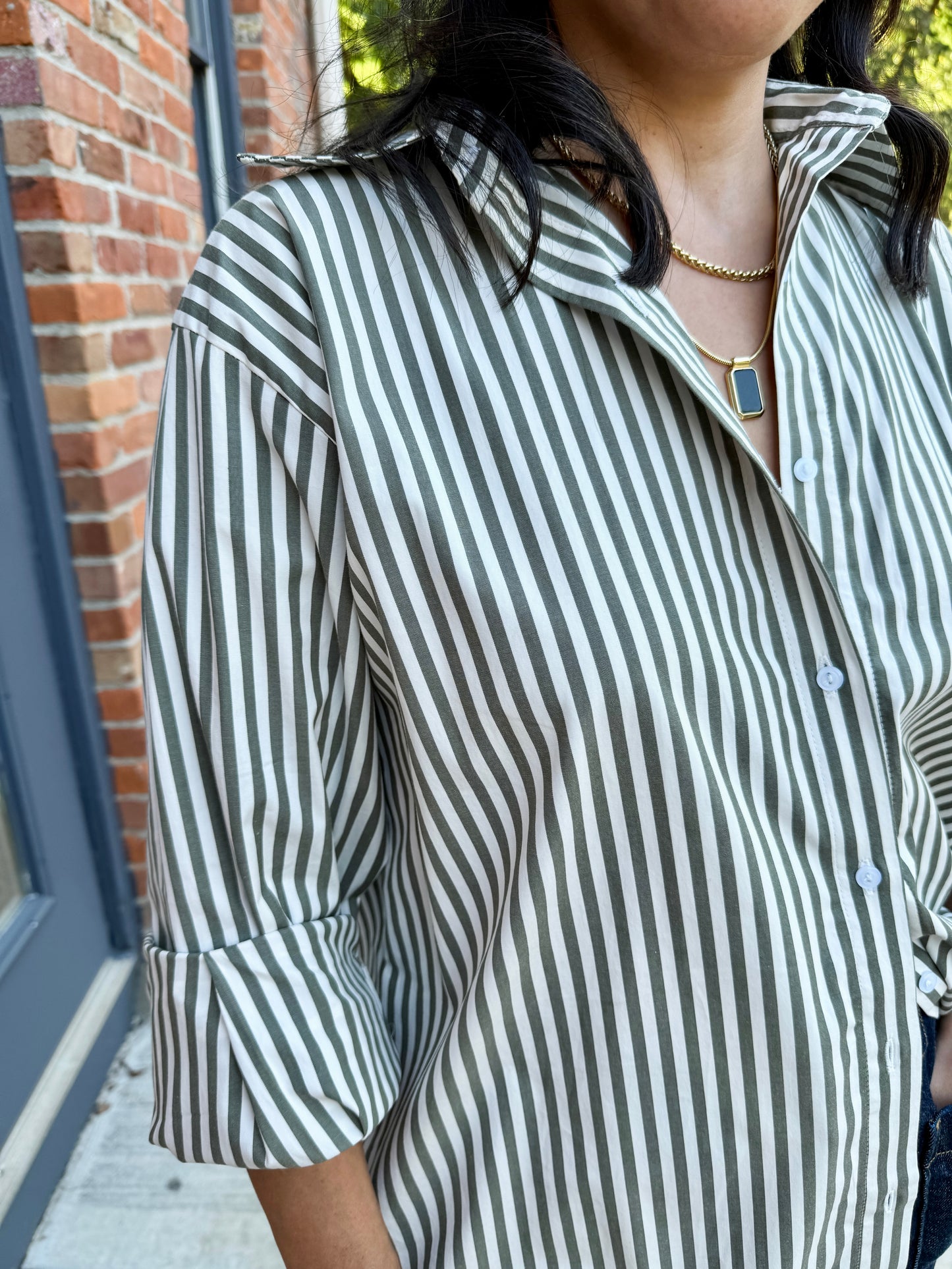 Relaxed Button-Up