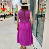 Mixed Media Tank Dress