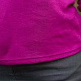 Contrasting V- Neck Top