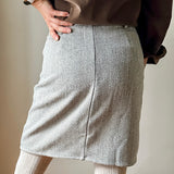 Tweed Mini Skirt