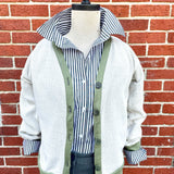 Button Front Cardigan