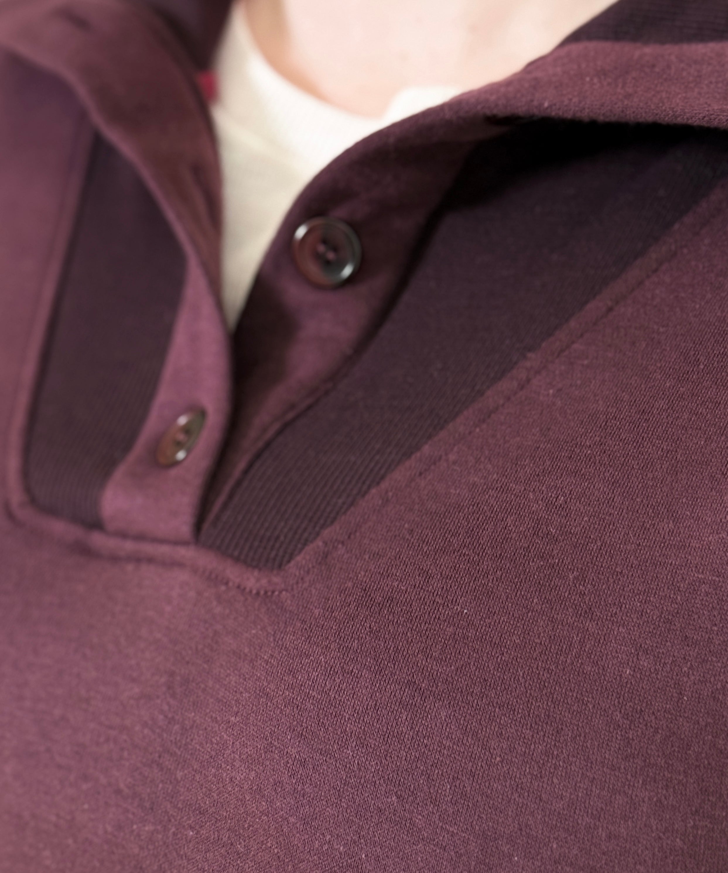 Fleece Henley Pull-Over