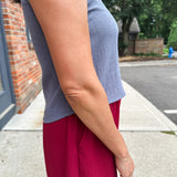 Sleeveless Square Neck Top