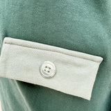 Cap Sleeve Knit Mini Dress with Front Pockets