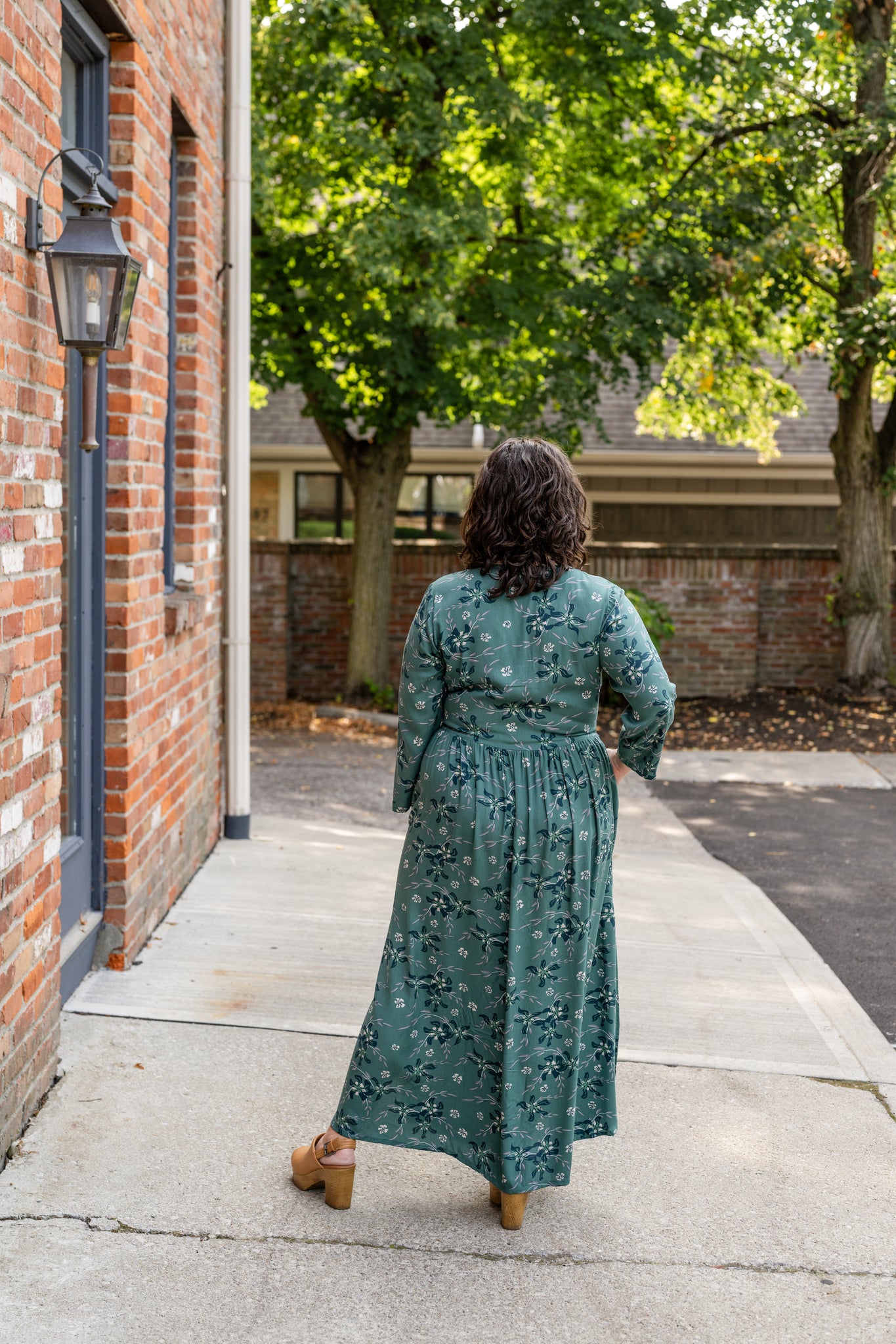 Laura Front Button Dress